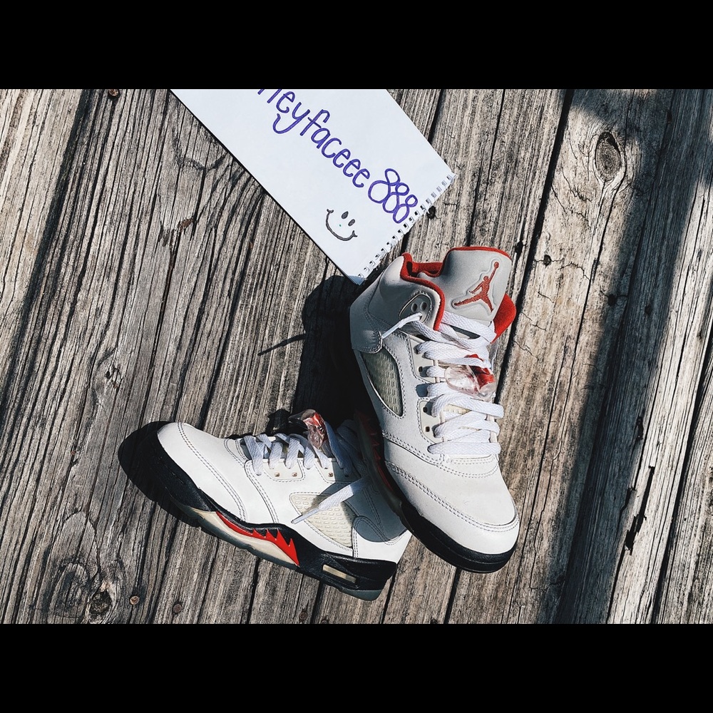 Air Jordan Fire Red 5’s 2013